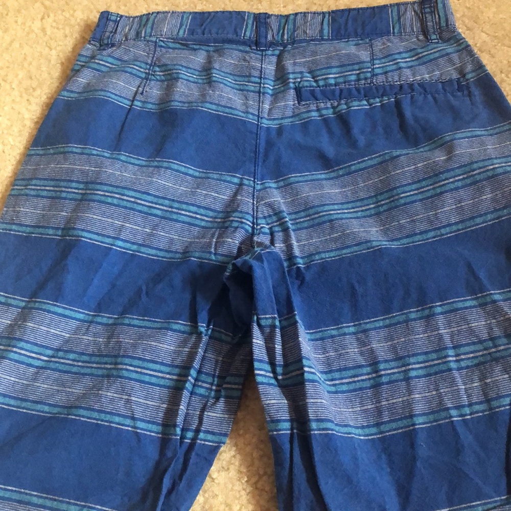 BOYS - Blue Stripe Shorts 🩳- Size 12 - Picture 8 of 9